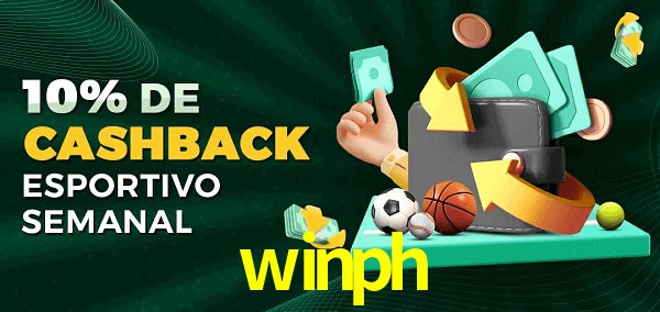 10% de bônus de cashback na winph
